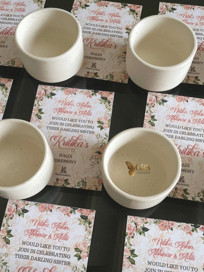 Minimal Mehendi Favors