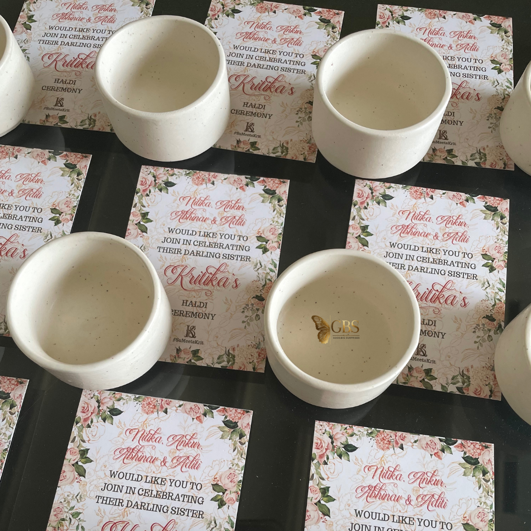 Minimal Mehendi Favors