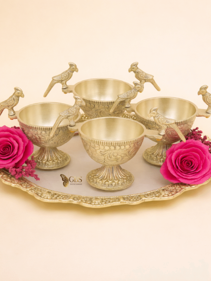 Sparrow Grace Silver Platter