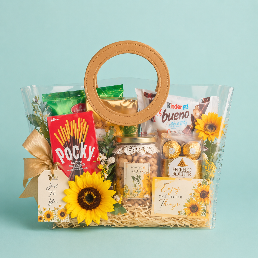 Golden Daisy Luxe Tote