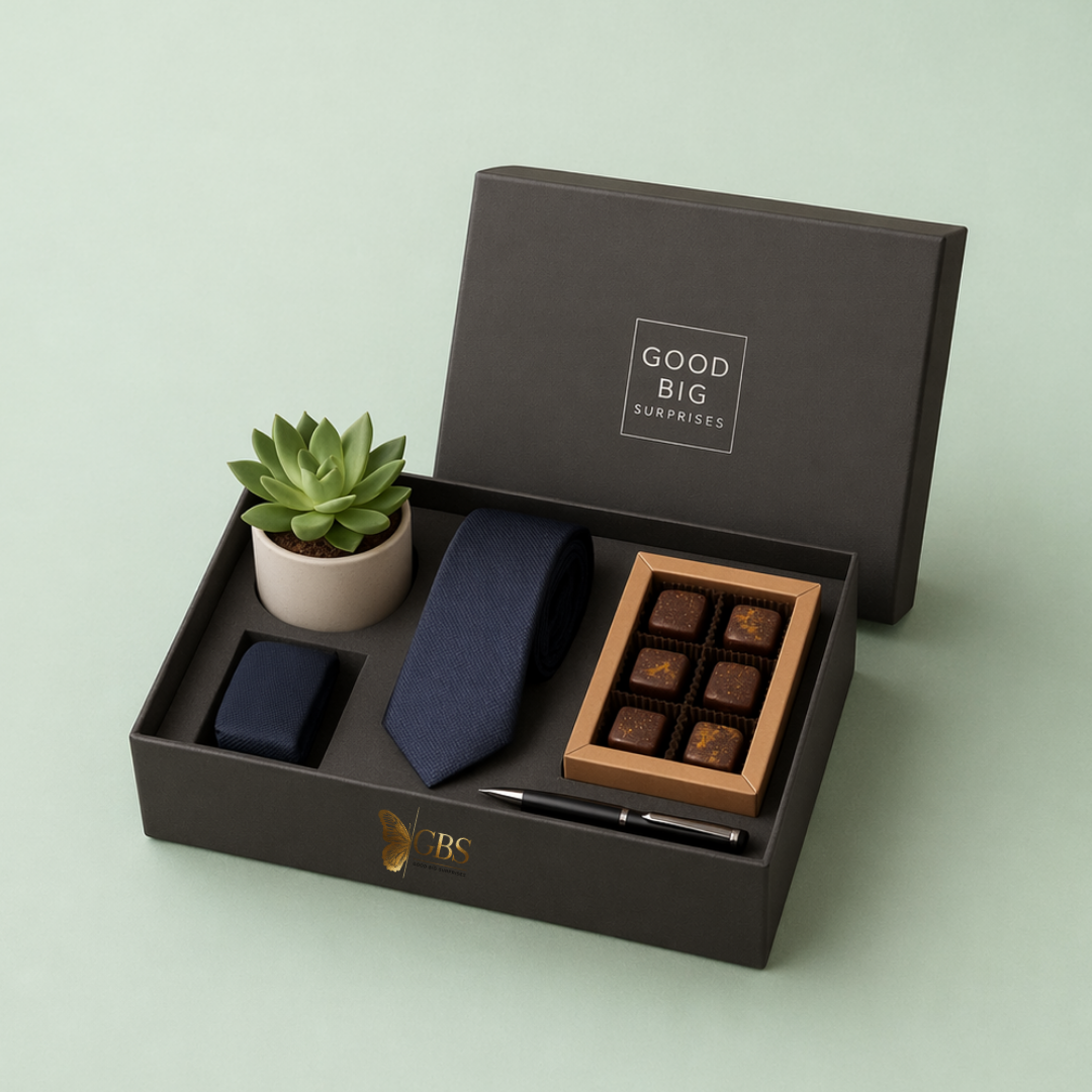 Charcoal Luxe Box