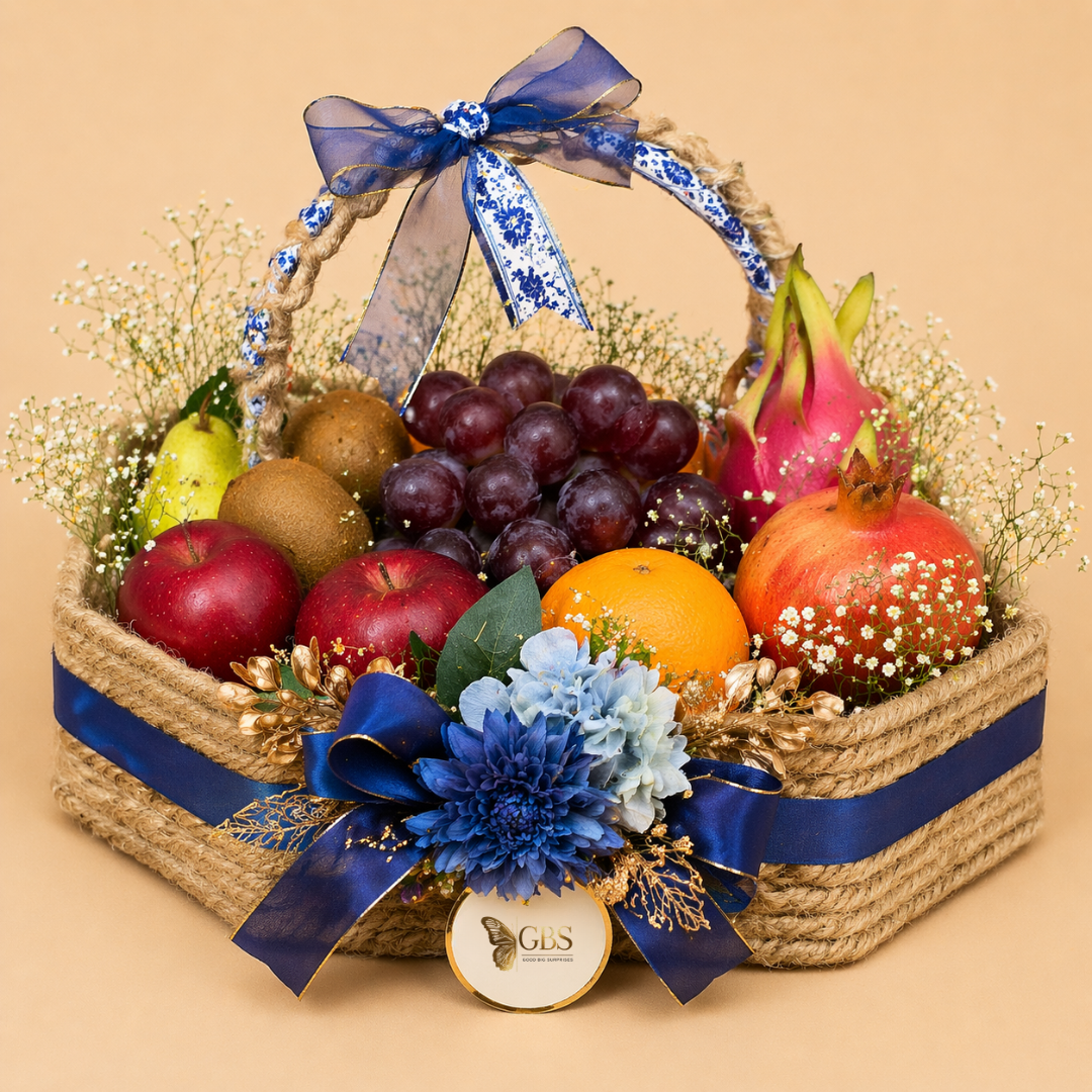 Royal Blue Harvest Hamper