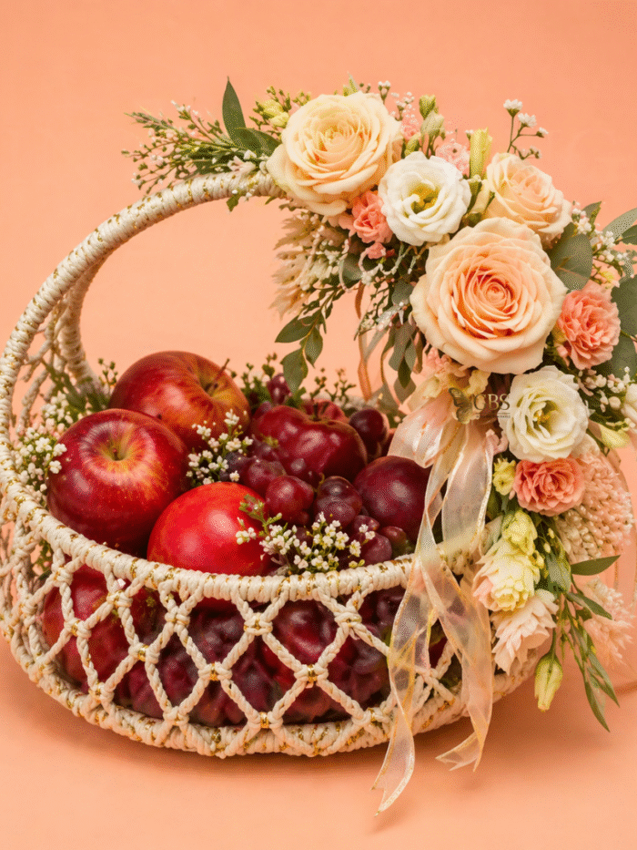Vintage Garden Harvest Basket