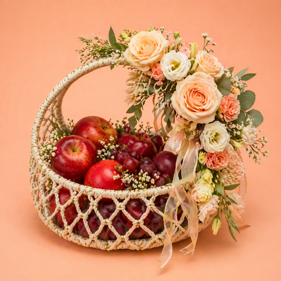 Vintage Garden Harvest Basket