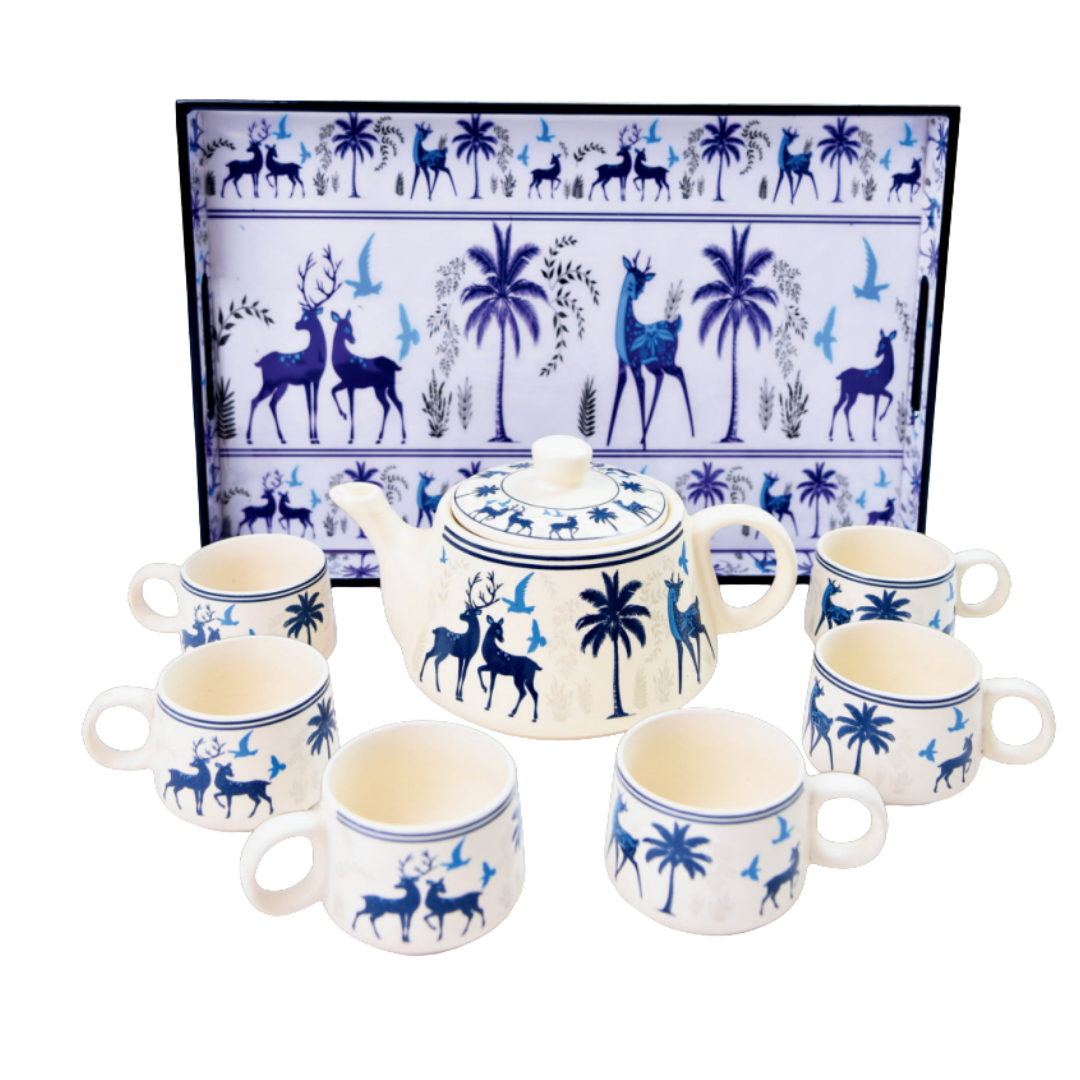 Heritage Blue Tea Set