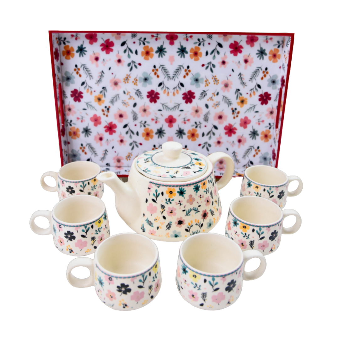 Floral Tea Ensemble