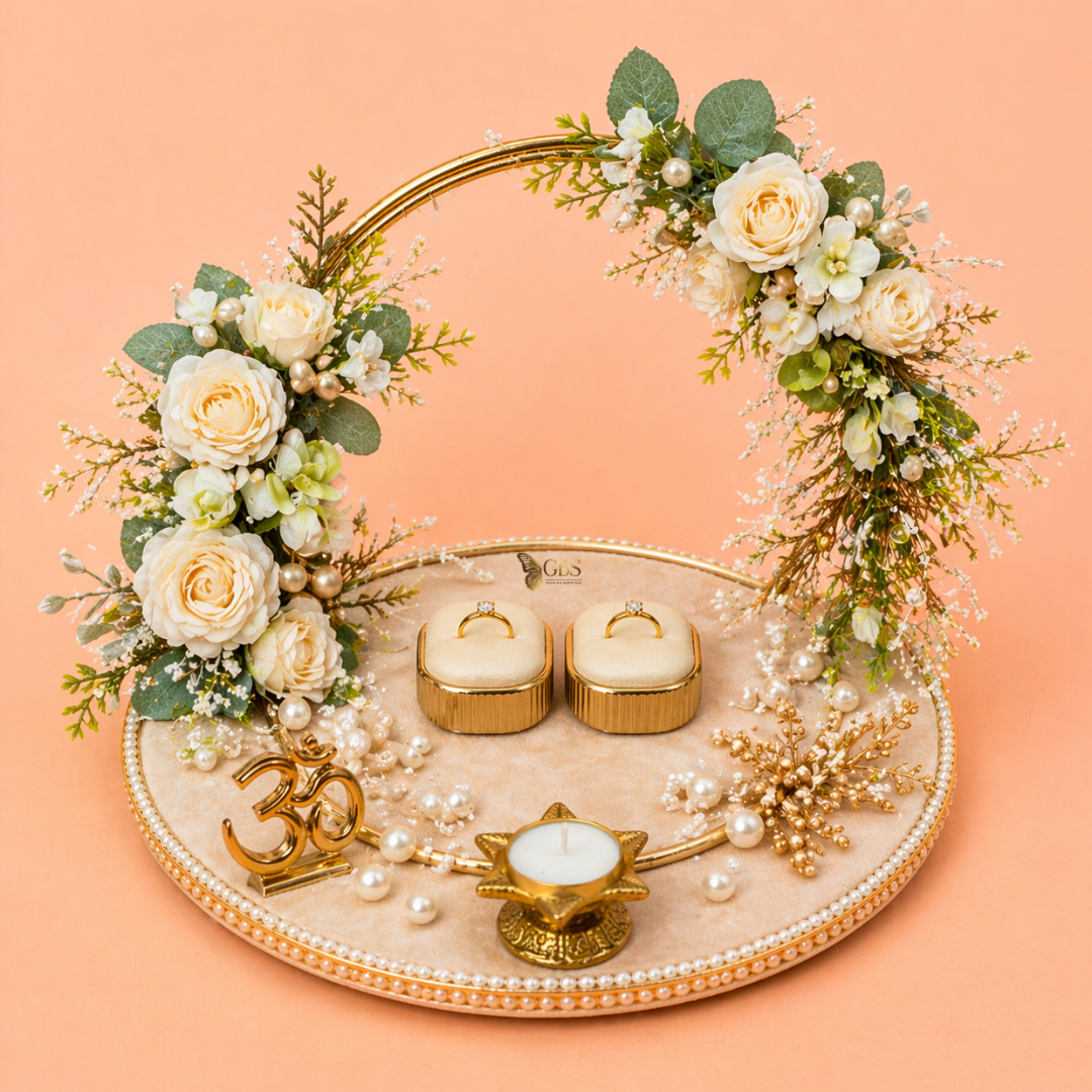 Ivory Garden Ring Platter
