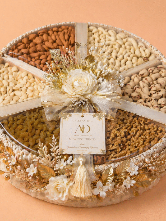 Heritage Circle Dryfruit Platter