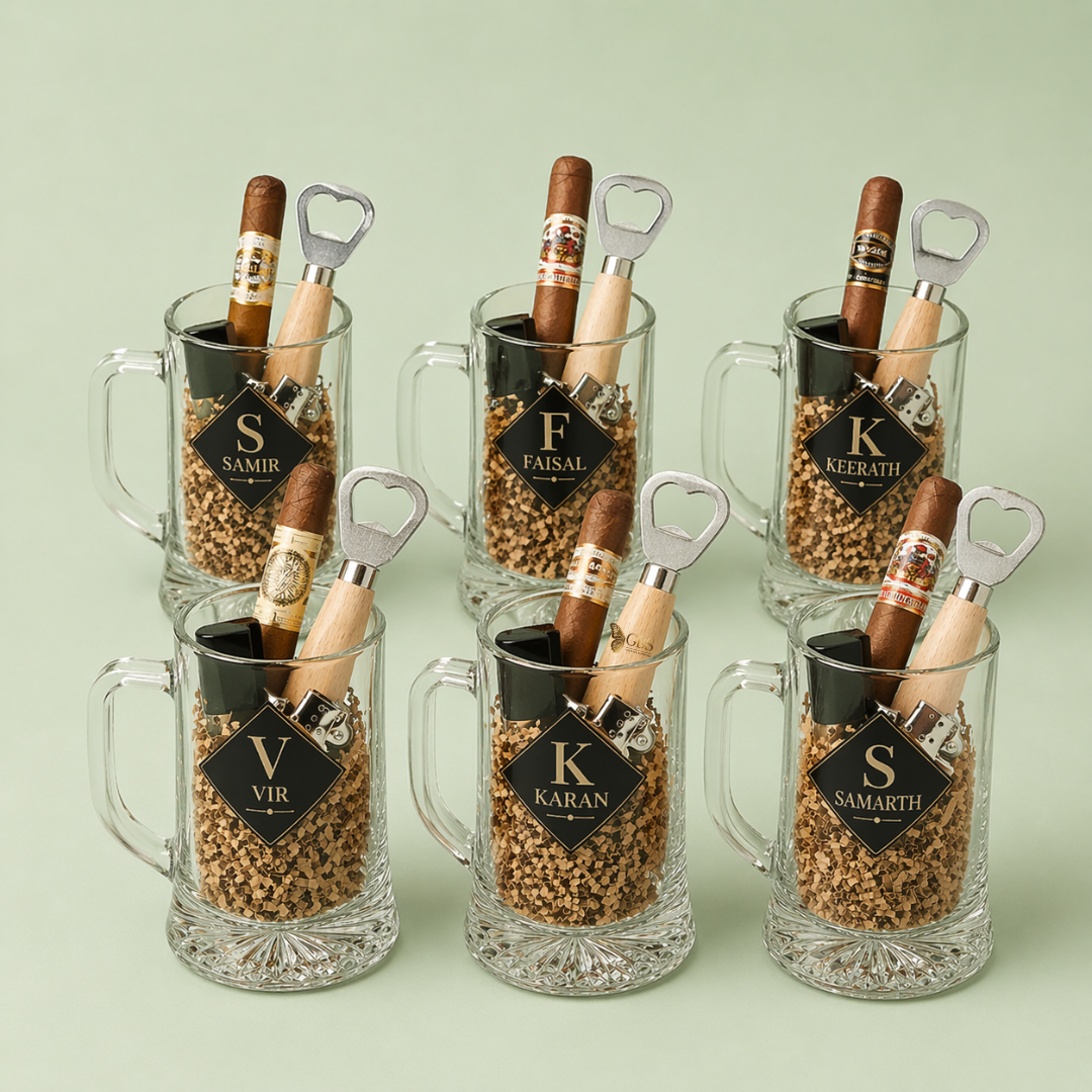 Cigar & Mug Groomsmen Set