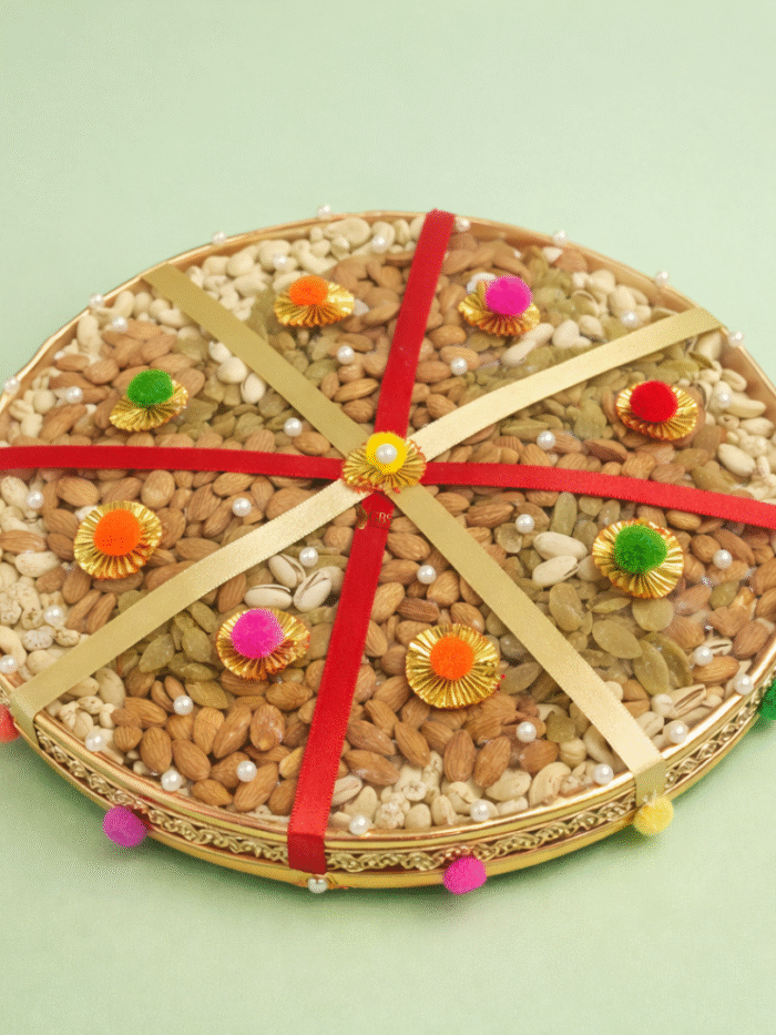 Festive Mithaas Dryfruit Wheel