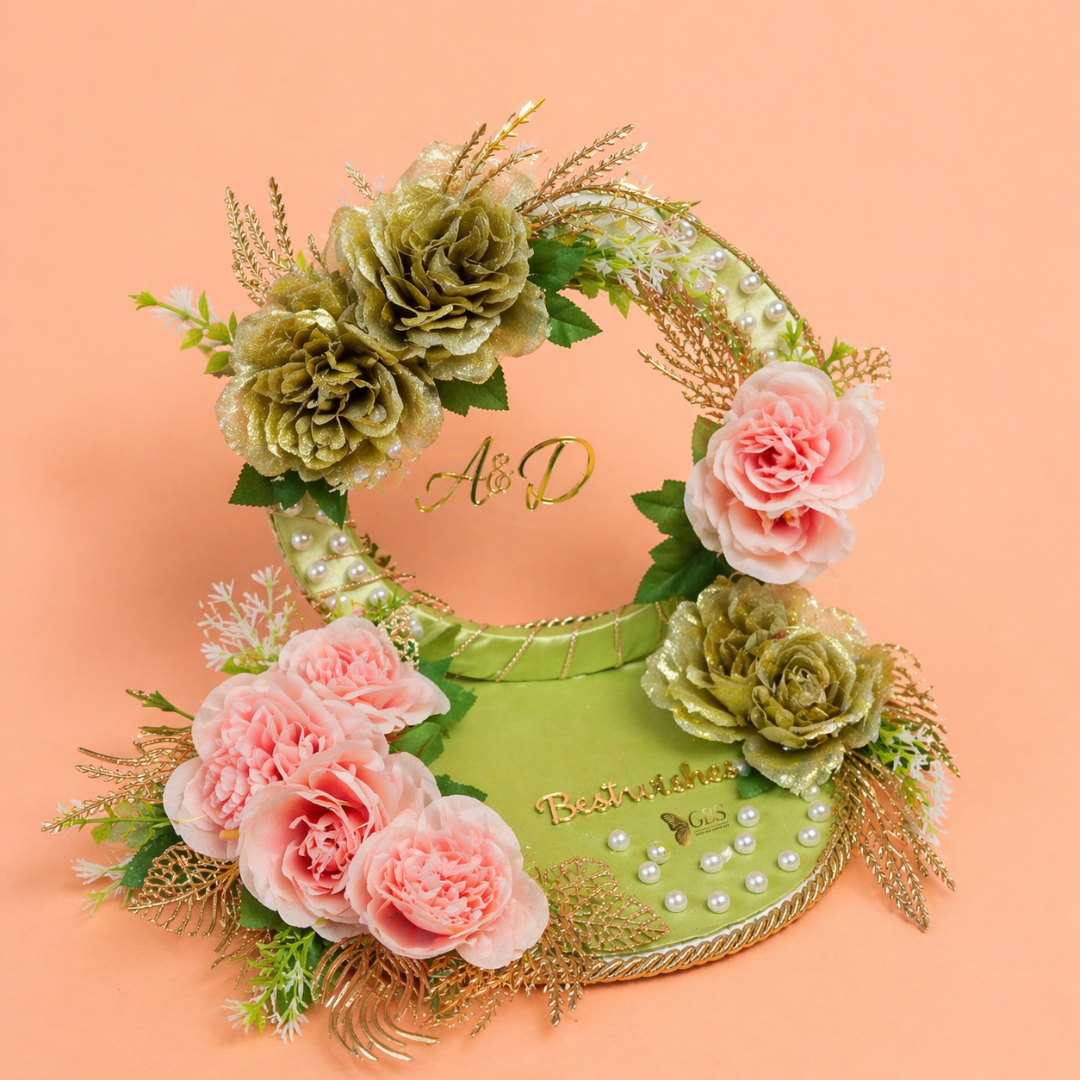 Pastel Garden Ring Platter
