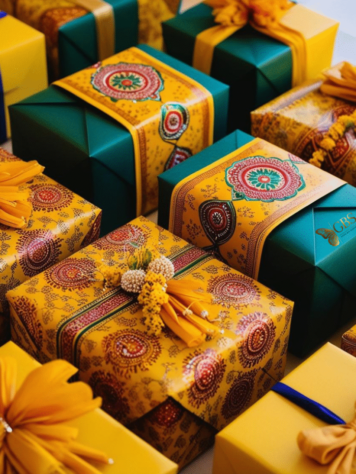 Festive Print Keepsake Boxes
