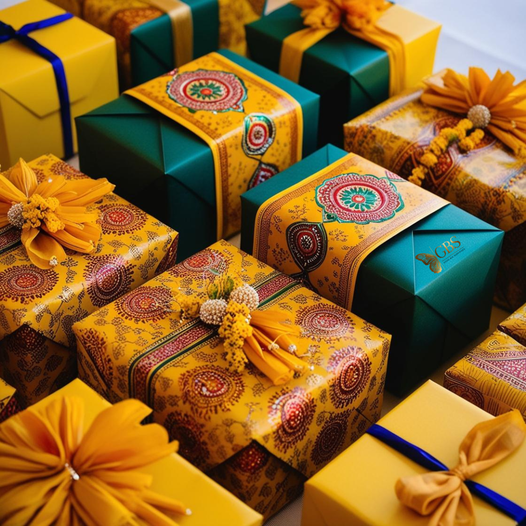 Festive Print Keepsake Boxes