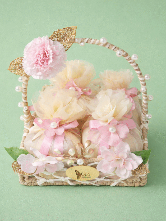 Blush Luxe Dryfruit Basket