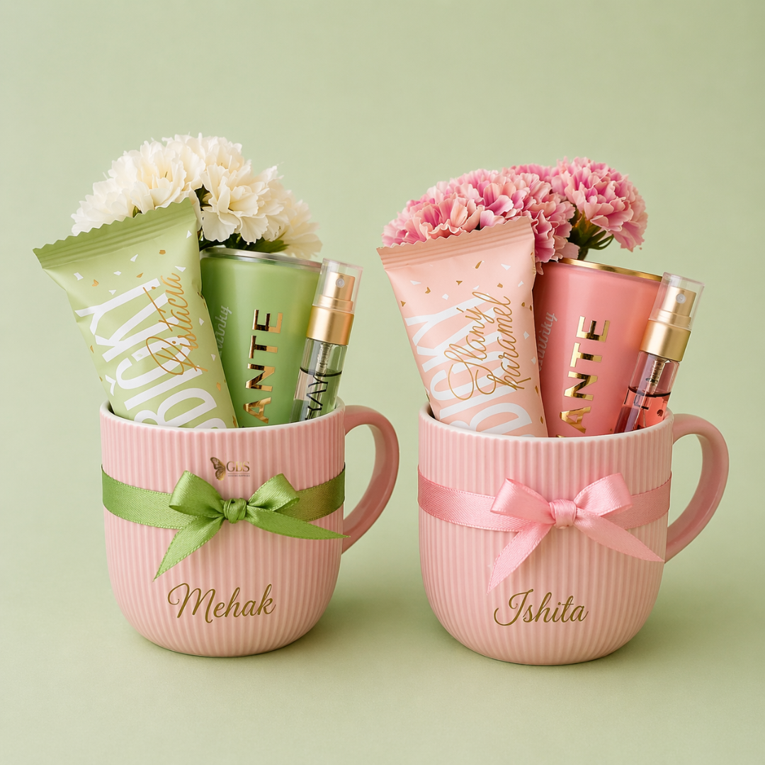 Floral Mug Indulgence Set