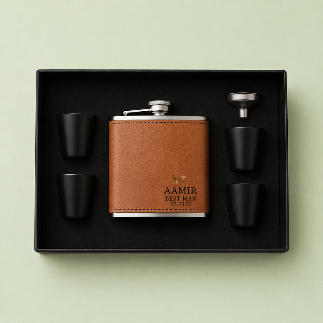 Classic Flask Gift Set