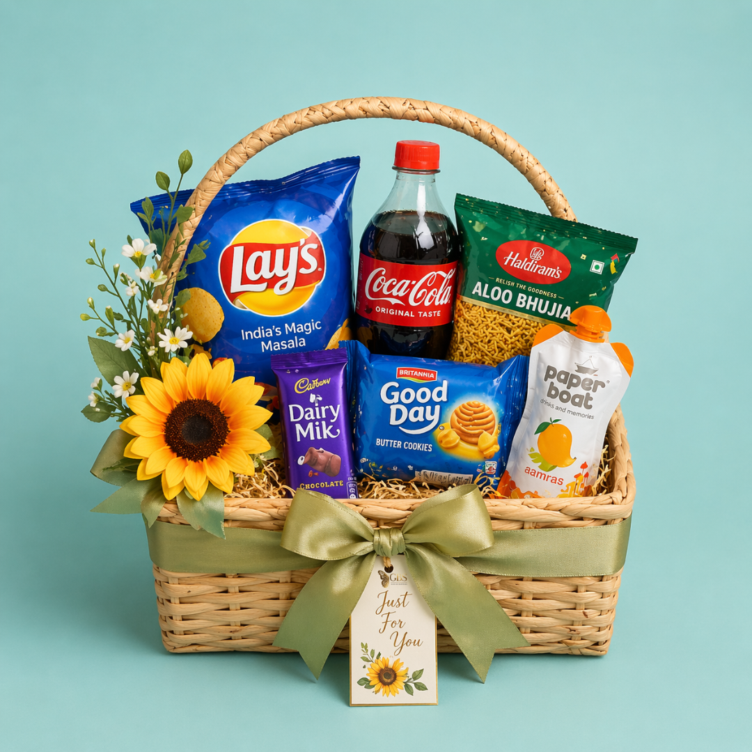Sunflower Snack Hamper