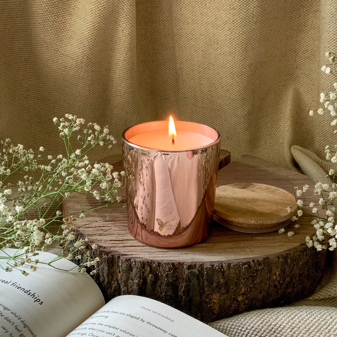 Metallic Candle – Regal Glow