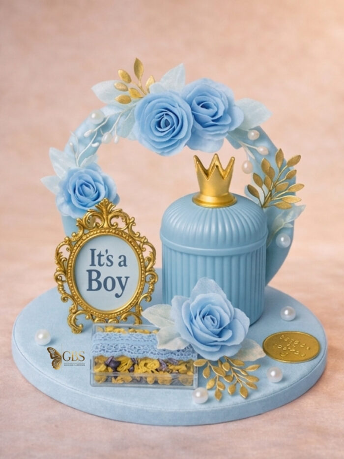 Blue Blossom Baby Reveal
