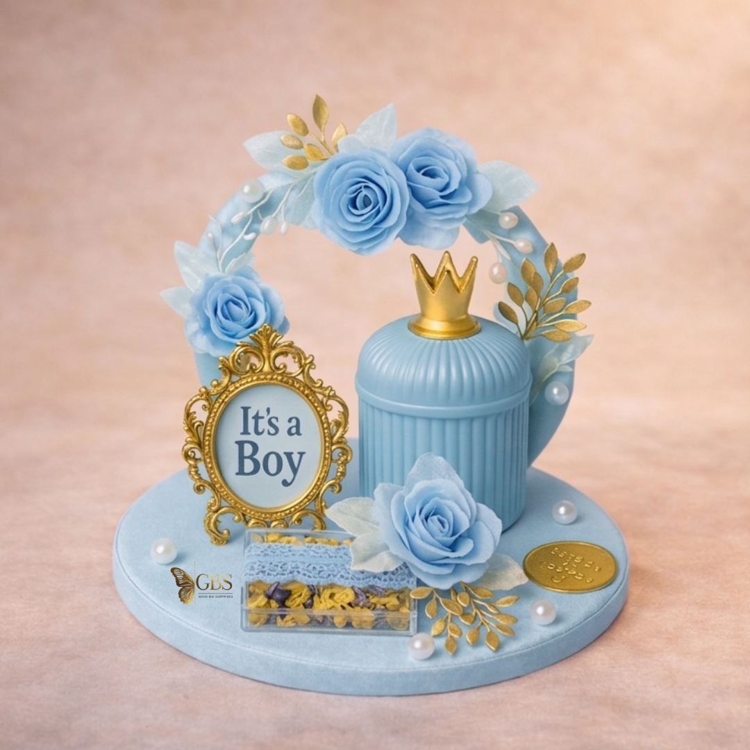 Blue Blossom Baby Reveal