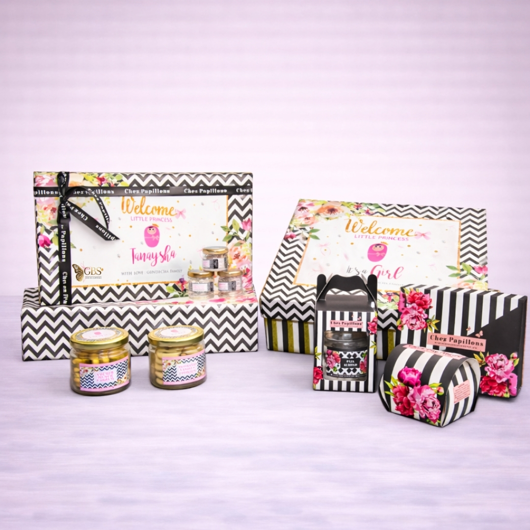 Bloom & Gold Baby Hamper