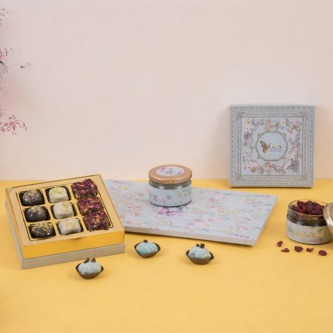 Golden Garden Keepsake Box