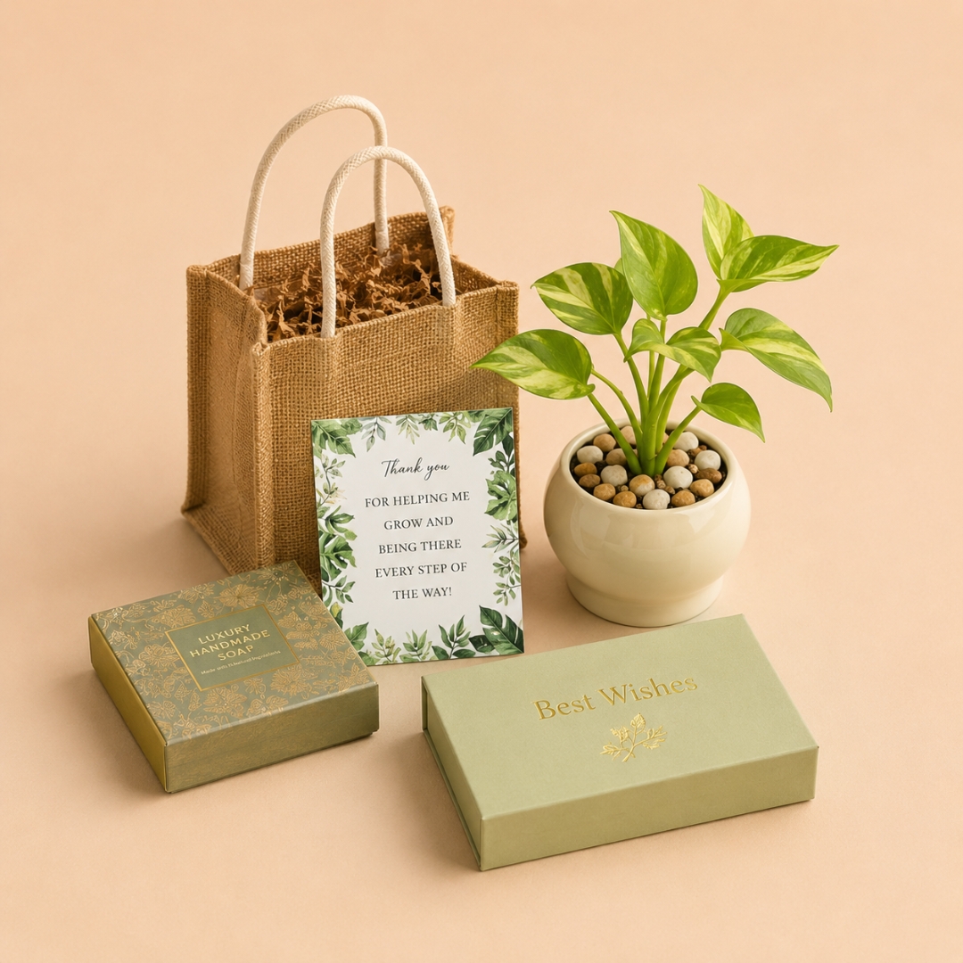 Plant & Keepsake Gift Set