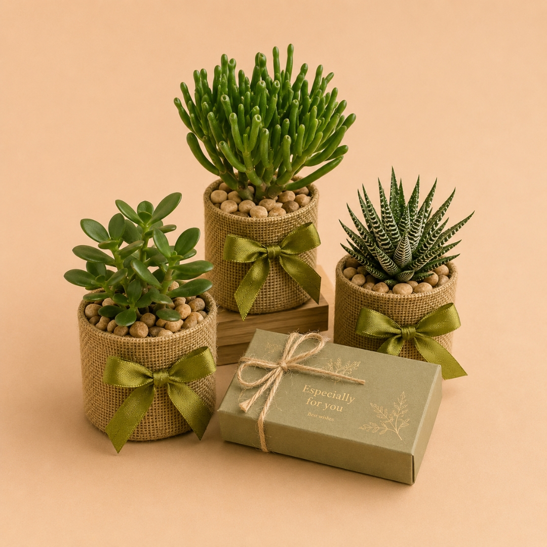 Succulent Trio Collection