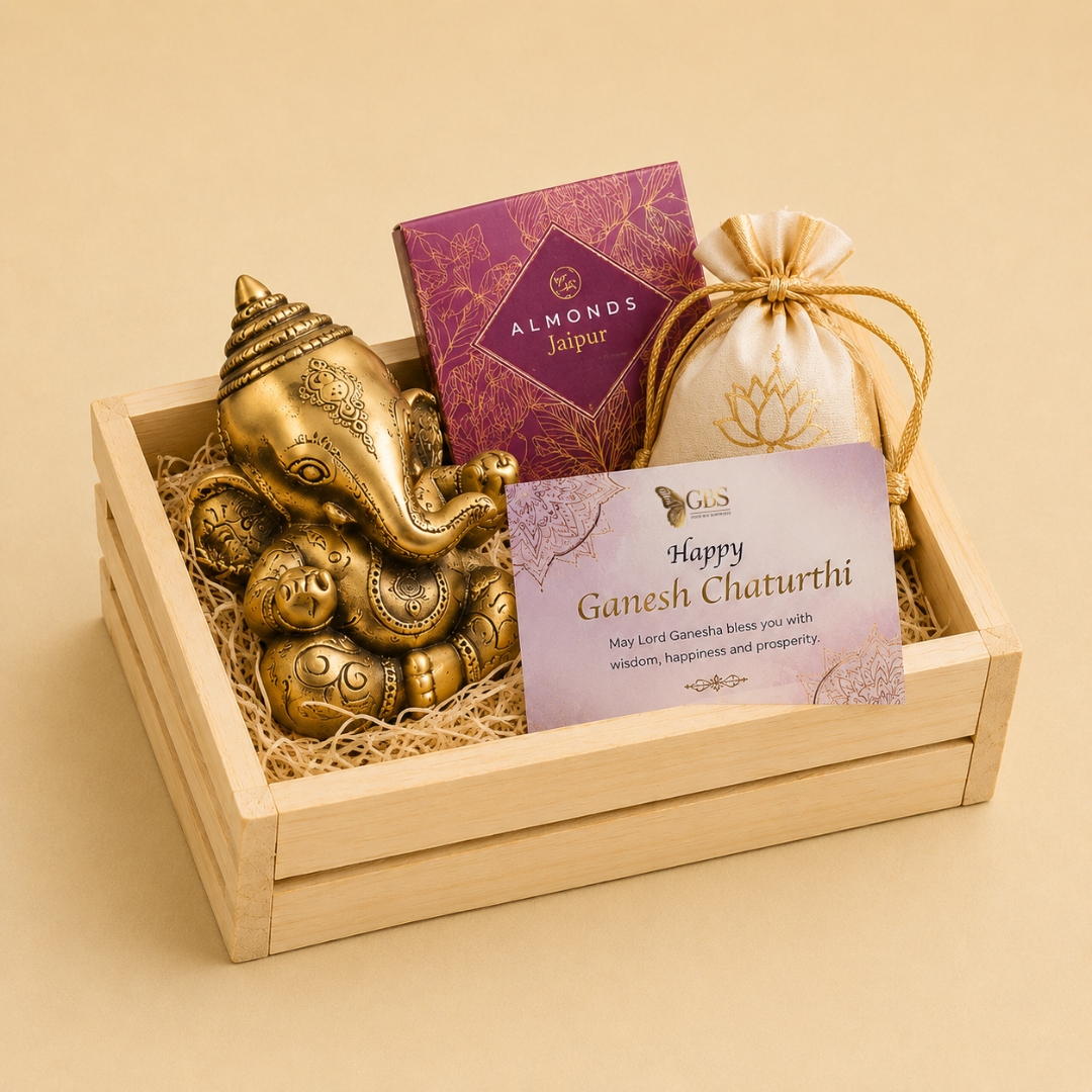 Ganpati Blessings Premium Gift Crate